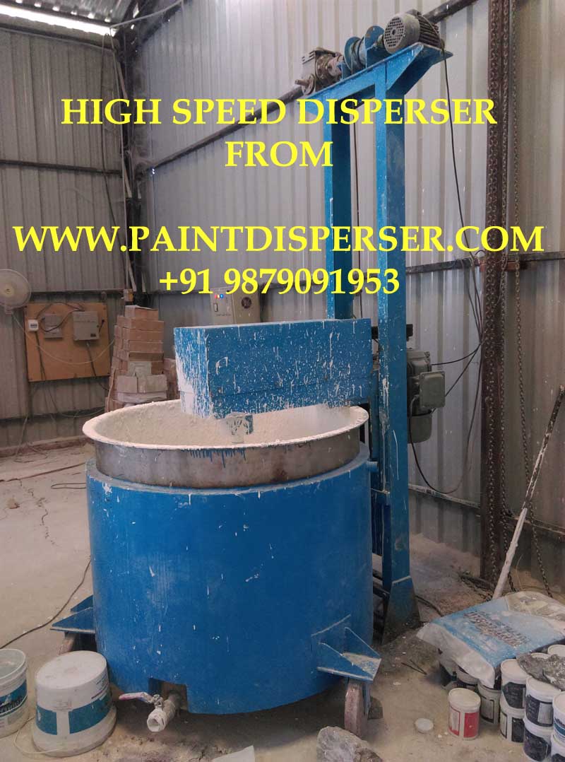 high Speed Disperser